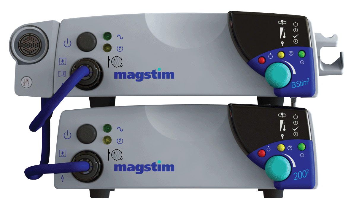 Deux unités Magstim assemblées en BiStim²